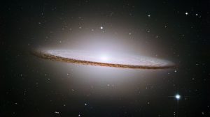 NASA/ESA Hubble Space Telescope has trained its razor-sharp eye on one of the universe's most stately and photogenic galaxies, the Sombrero galaxy, Messier 104 (M104). The galaxy's hallmark is a brilliant 